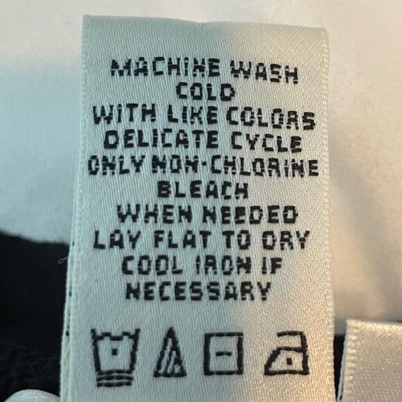 Max Studio Off The Shoulders Top Black Knit‎ Ruffle Short Sleeves Pull-Over XS - Picture 5 of 5